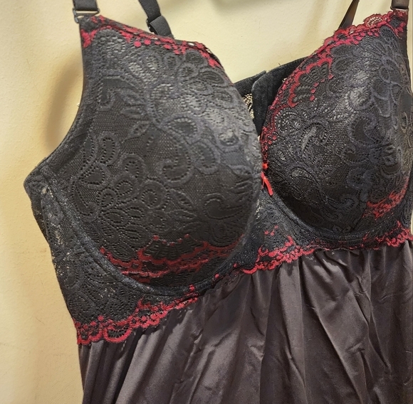 Black baby doll plus size 3X - Picture 2 of 13